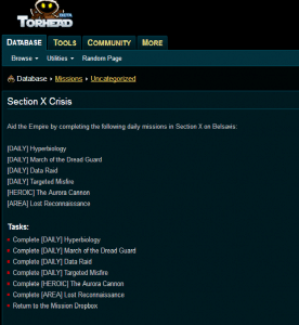 Leaked Details of New SWTOR Conten
