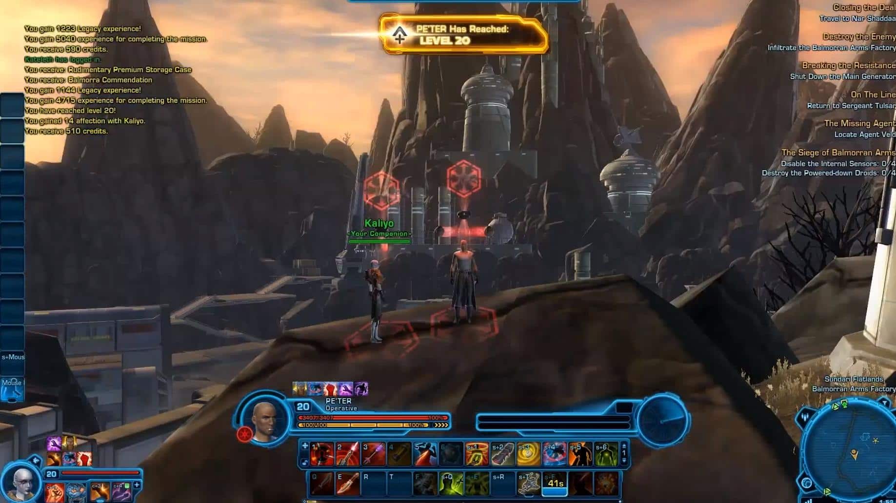 SWTOR 1-50 in 10 seconds