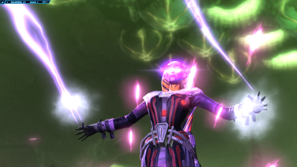 SWTOR Sith Inquisitor Sorcerer Leveling Build For 1.5