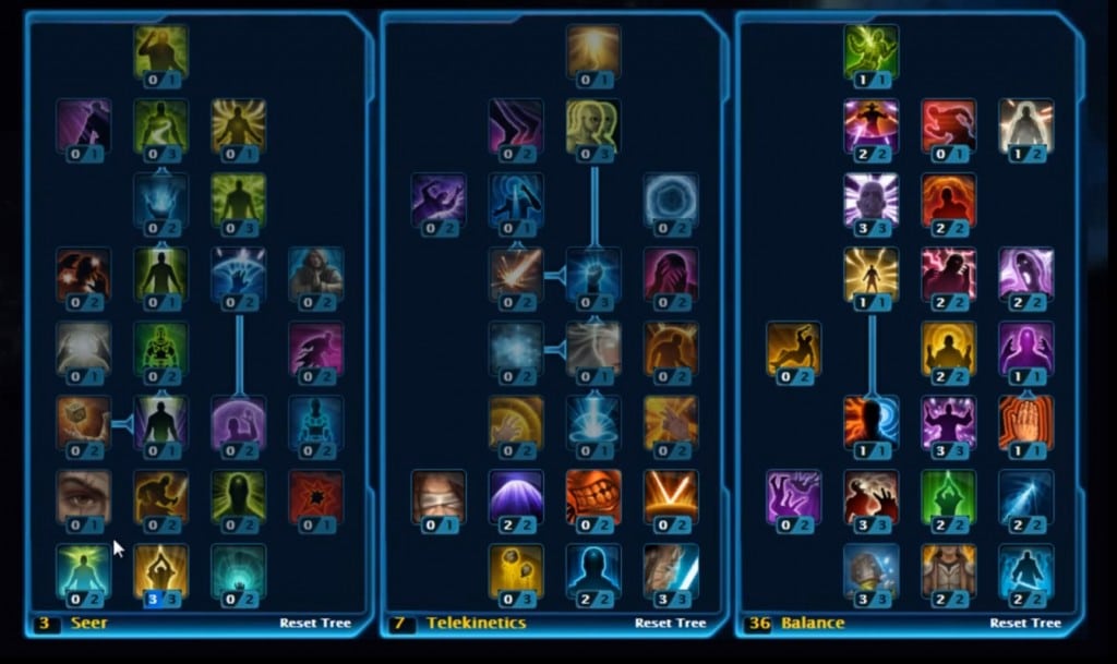 SWTOR Jedi Consular Sage Leveling Build