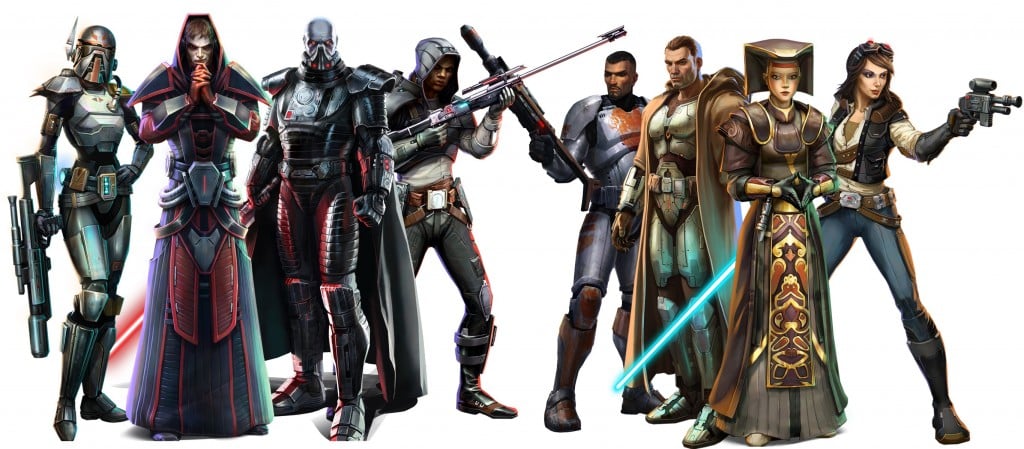 swtor Classe overview
