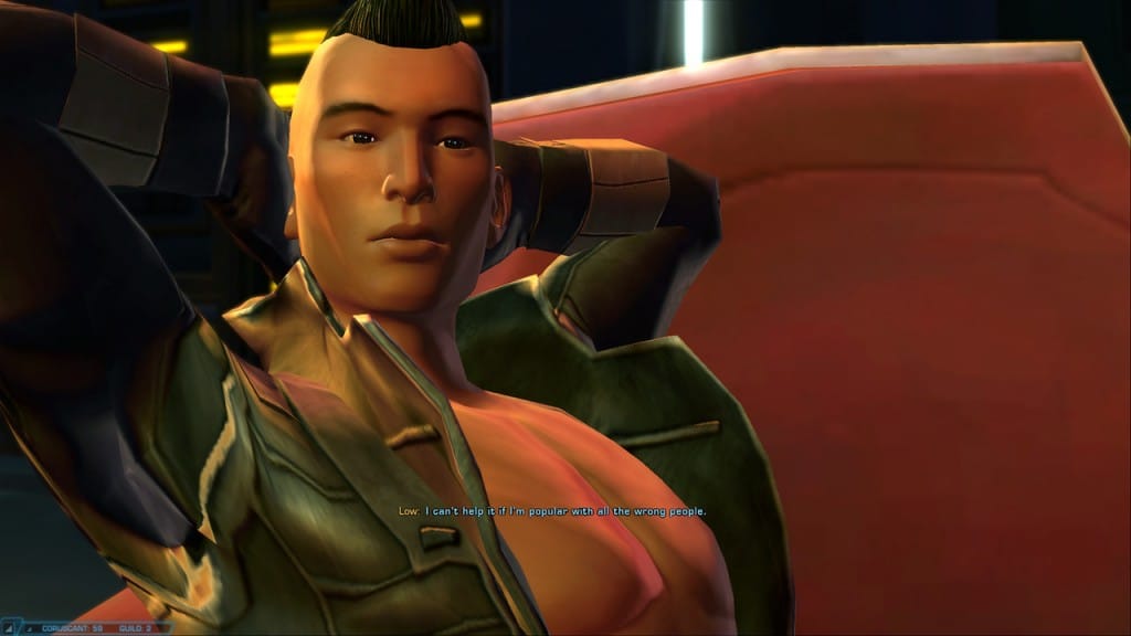 Lifestyle as a swtor Scoundrel