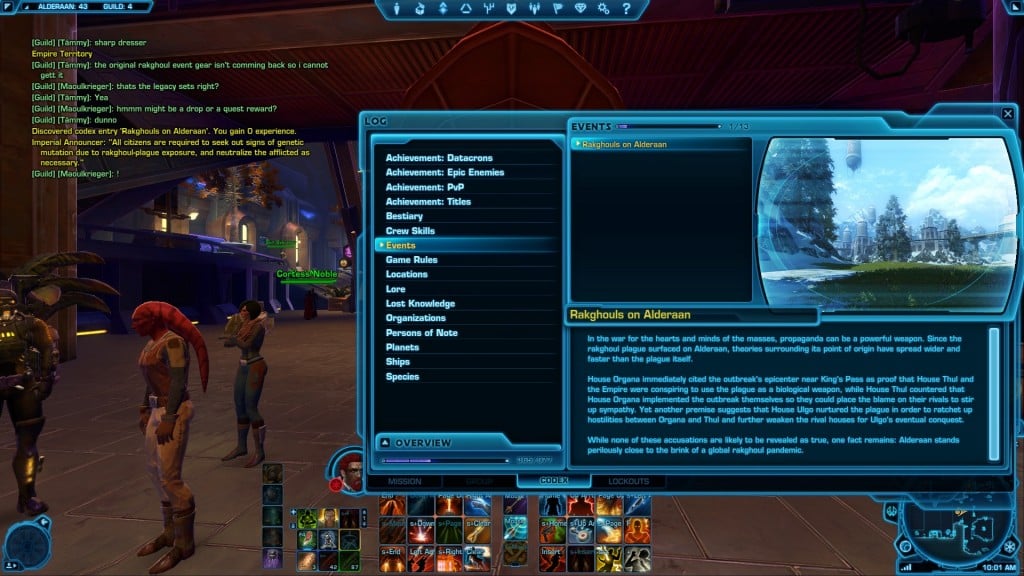 swtor Rakghoul achievements