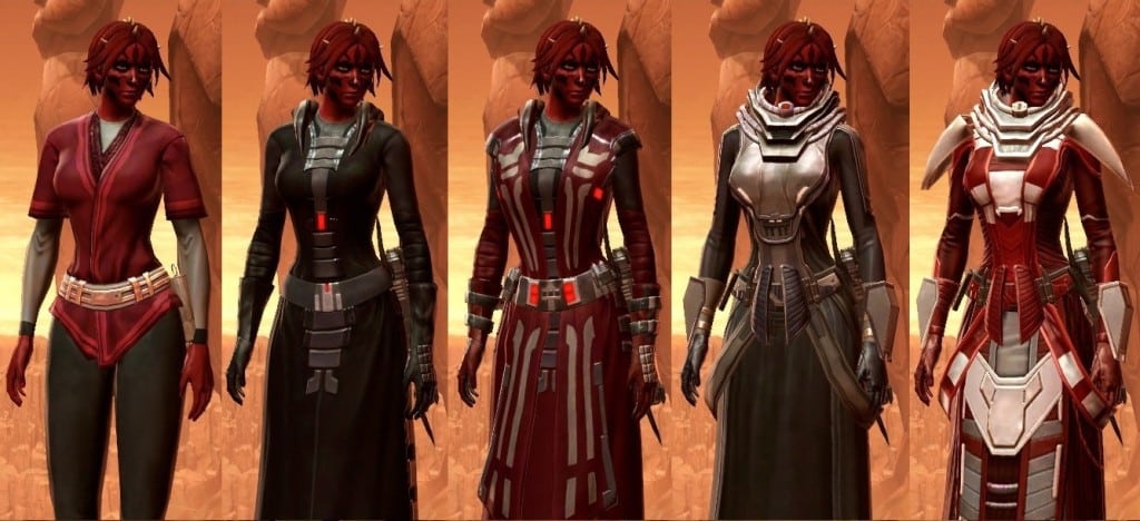 Gear Progression sith inquisitor