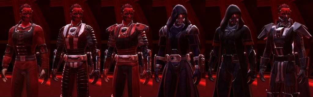 Gear Progression sith warrior