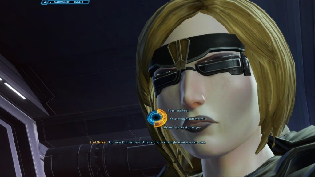 Yeah, that'll scare a Miraluka