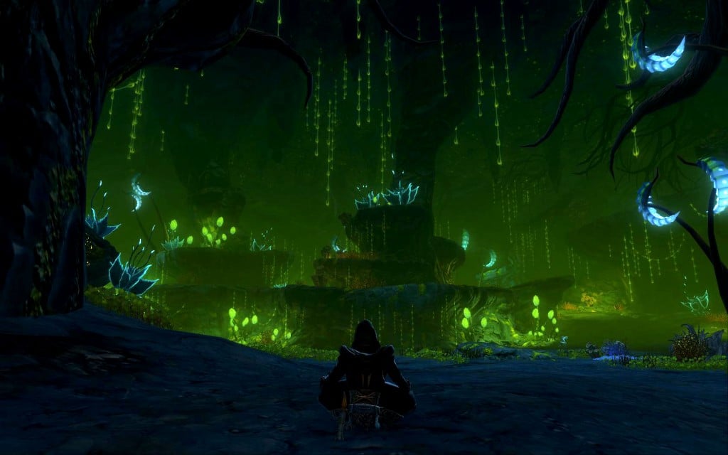 Meditating in the Rakghoul Tunnels