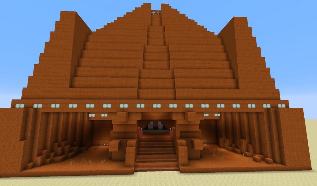 The Korriban Sith Academy on Minecraft