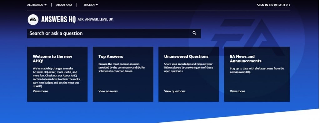 Introducing the SWTOR Answers HQ Page