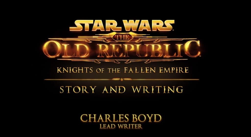 Knights of the Fallen Empire Behind the Scenes