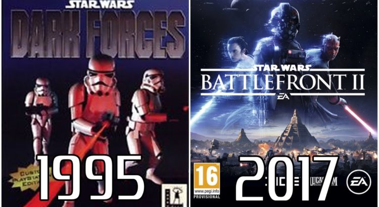Star Wars PlayStation Evolution (1995-2017)