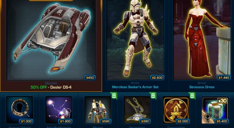 Changes to the Cartel Market — Monday April 22 2019