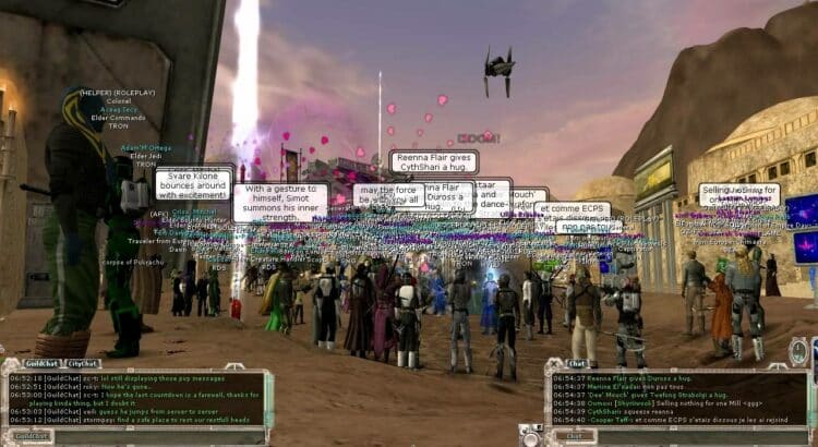 The day Star Wars: Galaxies Closed down