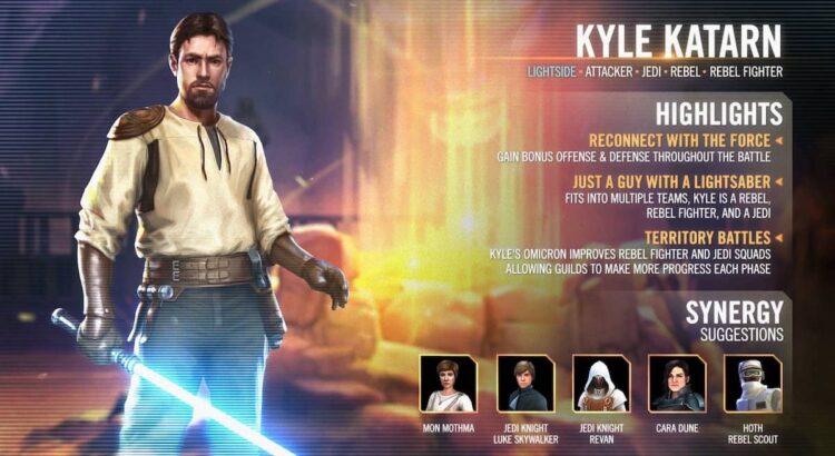 Star Wars Galaxy of Heroes Event Calendar: Captain January 2023
