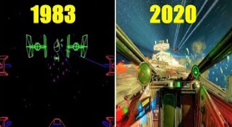 The Evolution of Space Battles in Star Wars Games