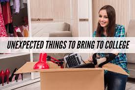 Unexpected Things to Bring to College