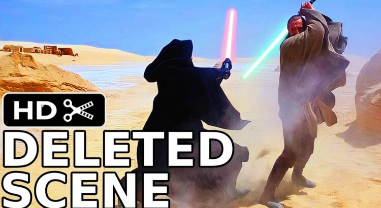 Extended Darth Maul Vs Qui Gon Jinn Fight Deleted Scene