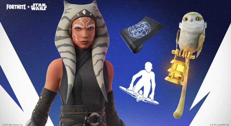 Ahsoka Tano Joins the Fortnite Universe