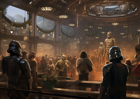 Explore the Galactic Credit Standard in Star Wars, drawing parallels with Earth's gold and fiat systems, and how politics shape its stability.
